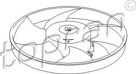 Topran 721 526 - Ventilator, hladjenje motora www.molydon.hr