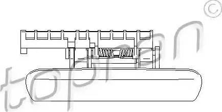 Topran 721 743 - Ručica na vratima www.molydon.hr