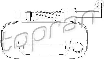 Topran 722 385 - Ručica poklopca zadnje haube www.molydon.hr