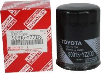 TOYOTA 90915-YZZD3 - Filter za ulje www.molydon.hr