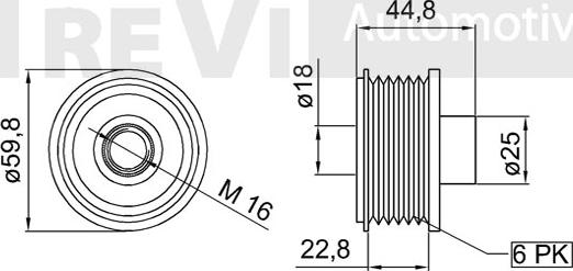 Trevi Automotive AP1093 - Remenica, alternator www.molydon.hr