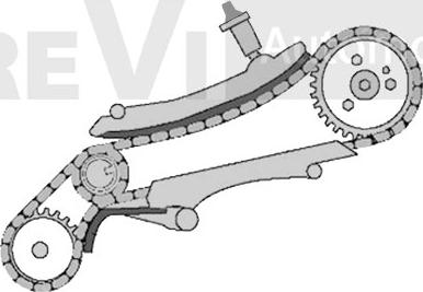 Trevi Automotive KC1002 - Set lanaca razvod i natezači www.molydon.hr