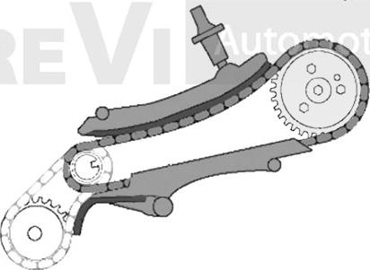 Trevi Automotive KC1015 - Set lanaca razvod i natezači www.molydon.hr