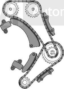 Trevi Automotive KC1037 - Set lanaca razvod i natezači www.molydon.hr