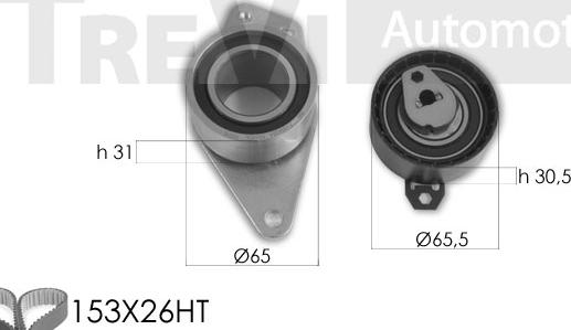 Trevi Automotive KD1461 - Komplet zupčastog remena www.molydon.hr