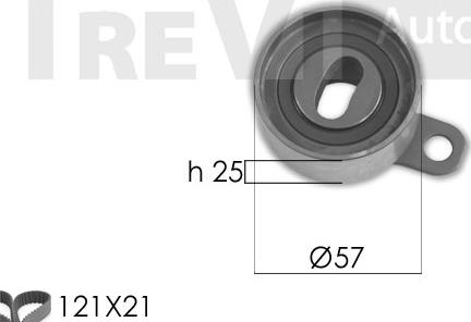 Trevi Automotive KD1404 - Komplet zupčastog remena www.molydon.hr