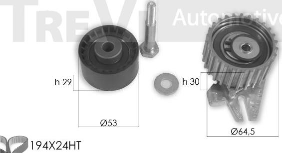 Trevi Automotive KD1426 - Komplet zupčastog remena www.molydon.hr