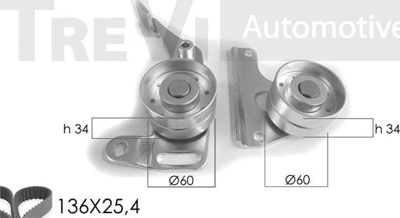 Trevi Automotive KD1003 - Komplet zupčastog remena www.molydon.hr