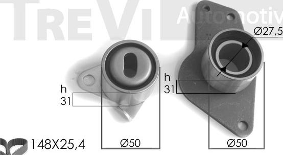 Trevi Automotive KD1080 - Komplet zupčastog remena www.molydon.hr