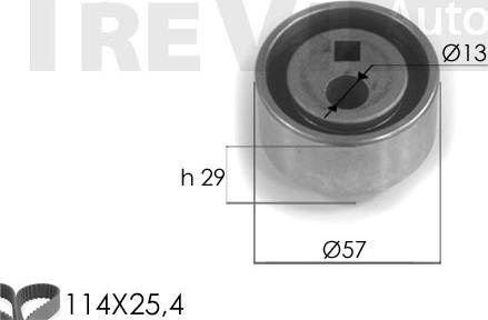 Trevi Automotive KD1087 - Komplet zupčastog remena www.molydon.hr