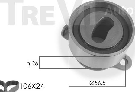 Trevi Automotive KD1029 - Komplet zupčastog remena www.molydon.hr