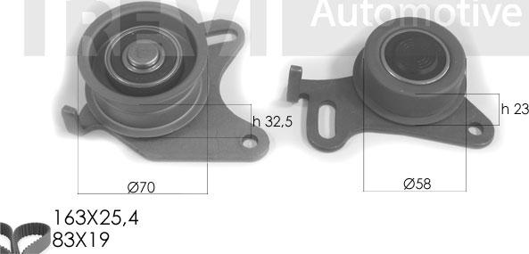 Trevi Automotive KD1190 - Komplet zupčastog remena www.molydon.hr