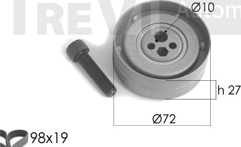 Trevi Automotive KD1119 - Komplet zupčastog remena www.molydon.hr