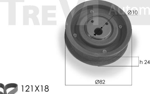 Trevi Automotive KD1111 - Komplet zupčastog remena www.molydon.hr