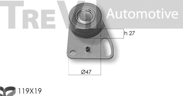 Trevi Automotive KD1118 - Komplet zupčastog remena www.molydon.hr