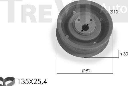 Trevi Automotive KD1113 - Komplet zupčastog remena www.molydon.hr