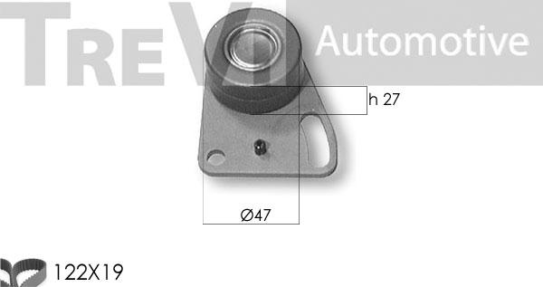 Trevi Automotive KD1117 - Komplet zupčastog remena www.molydon.hr