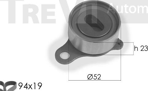 Trevi Automotive KD1136 - Komplet zupčastog remena www.molydon.hr