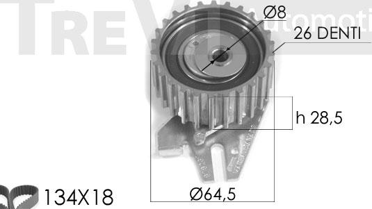 Trevi Automotive KD1127 - Komplet zupčastog remena www.molydon.hr