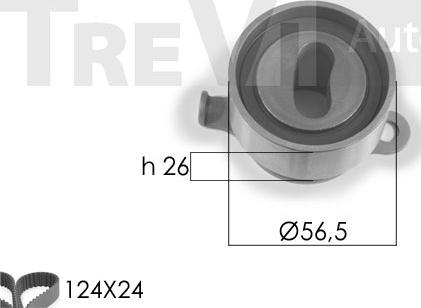 Trevi Automotive KD1178 - Komplet zupčastog remena www.molydon.hr