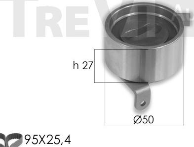 Trevi Automotive KD1359 - Komplet zupčastog remena www.molydon.hr