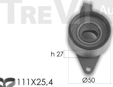 Trevi Automotive KD1361 - Komplet zupčastog remena www.molydon.hr