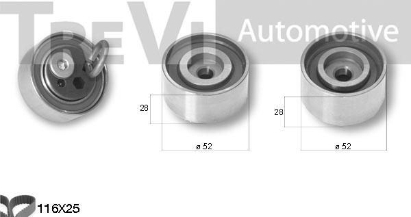 Trevi Automotive KD1387 - Komplet zupčastog remena www.molydon.hr