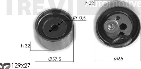 Trevi Automotive KD1339 - Komplet zupčastog remena www.molydon.hr