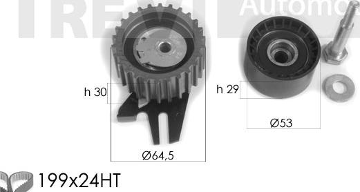 Trevi Automotive KD1331 - Komplet zupčastog remena www.molydon.hr