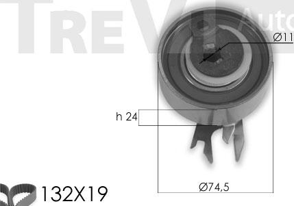 Trevi Automotive KD1292 - Komplet zupčastog remena www.molydon.hr