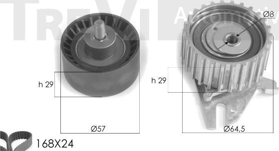 Trevi Automotive KD1232 - Komplet zupčastog remena www.molydon.hr