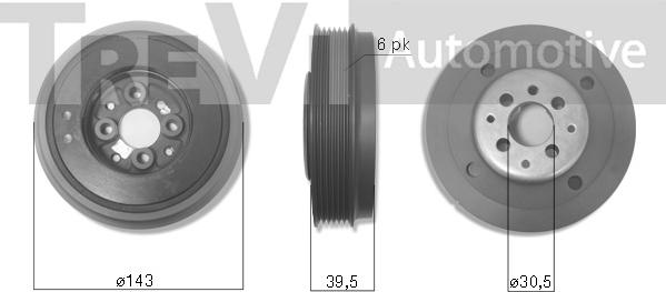 Trevi Automotive PC1070 - Remenica, radilica www.molydon.hr