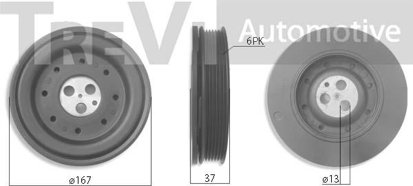 Trevi Automotive PC1198 - Remenica, radilica www.molydon.hr