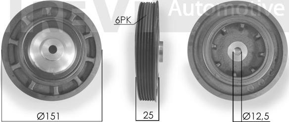 Trevi Automotive PC1174 - Remenica, radilica www.molydon.hr