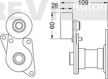 Trevi Automotive TA1143 - Natezač remena, klinasti rebrasti remen  www.molydon.hr