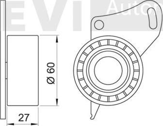 Trevi Automotive TD1482 - Natezač, zupčasti remen  www.molydon.hr