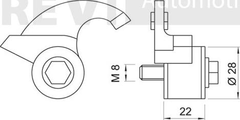 Trevi Automotive TD1512 - Natezač, zupčasti remen  www.molydon.hr