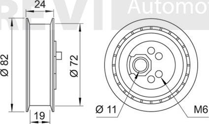 Trevi Automotive TD1029 - Natezač, zupčasti remen  www.molydon.hr