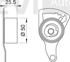 Trevi Automotive TD1195 - Natezač, zupčasti remen  www.molydon.hr