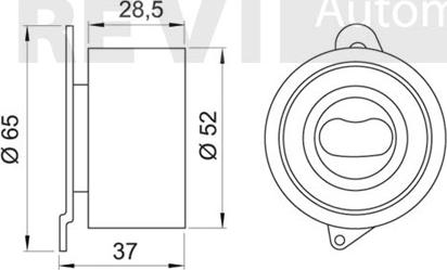 Trevi Automotive TD1144 - Natezač, zupčasti remen  www.molydon.hr