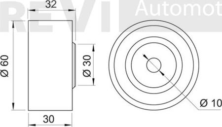 Trevi Automotive TD1145 - Vodeći valjak , zupčasti remen  www.molydon.hr