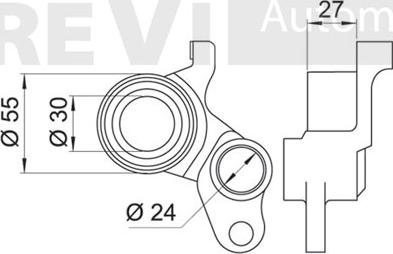 Trevi Automotive TD1342 - Natezač, zupčasti remen  www.molydon.hr