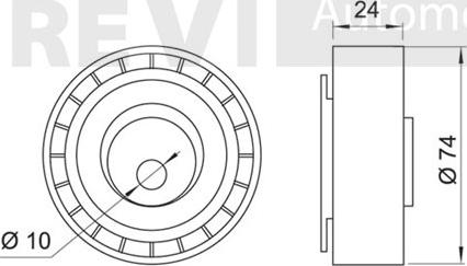 Trevi Automotive TD1328 - Natezač, zupčasti remen  www.molydon.hr