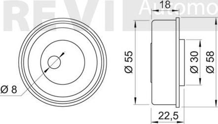 Trevi Automotive TD1374 - Natezač, zupčasti remen  www.molydon.hr