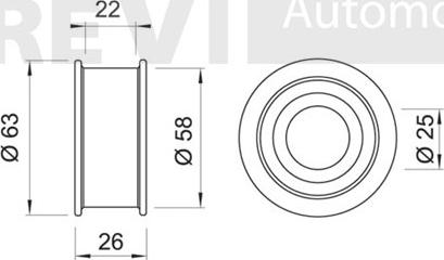 Trevi Automotive TD1234 - Natezač, zupčasti remen  www.molydon.hr