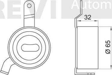 Trevi Automotive TD1708 - Natezač, zupčasti remen  www.molydon.hr