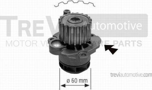 Trevi Automotive TP906 - Vodena pumpa www.molydon.hr