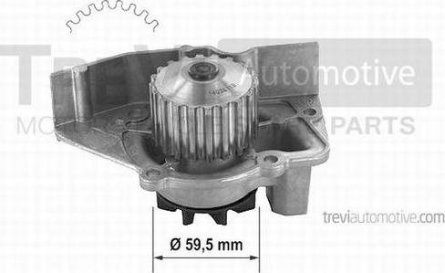 Trevi Automotive TP448 - Vodena pumpa www.molydon.hr