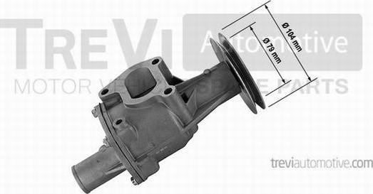 Trevi Automotive TP551 - Vodena pumpa www.molydon.hr