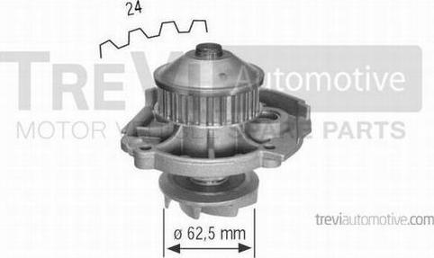 Trevi Automotive TP839 - Vodena pumpa www.molydon.hr